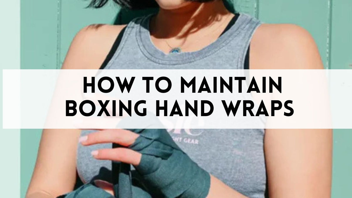 How to Maintain Boxing Hand Wraps for Longevity? – Tussle